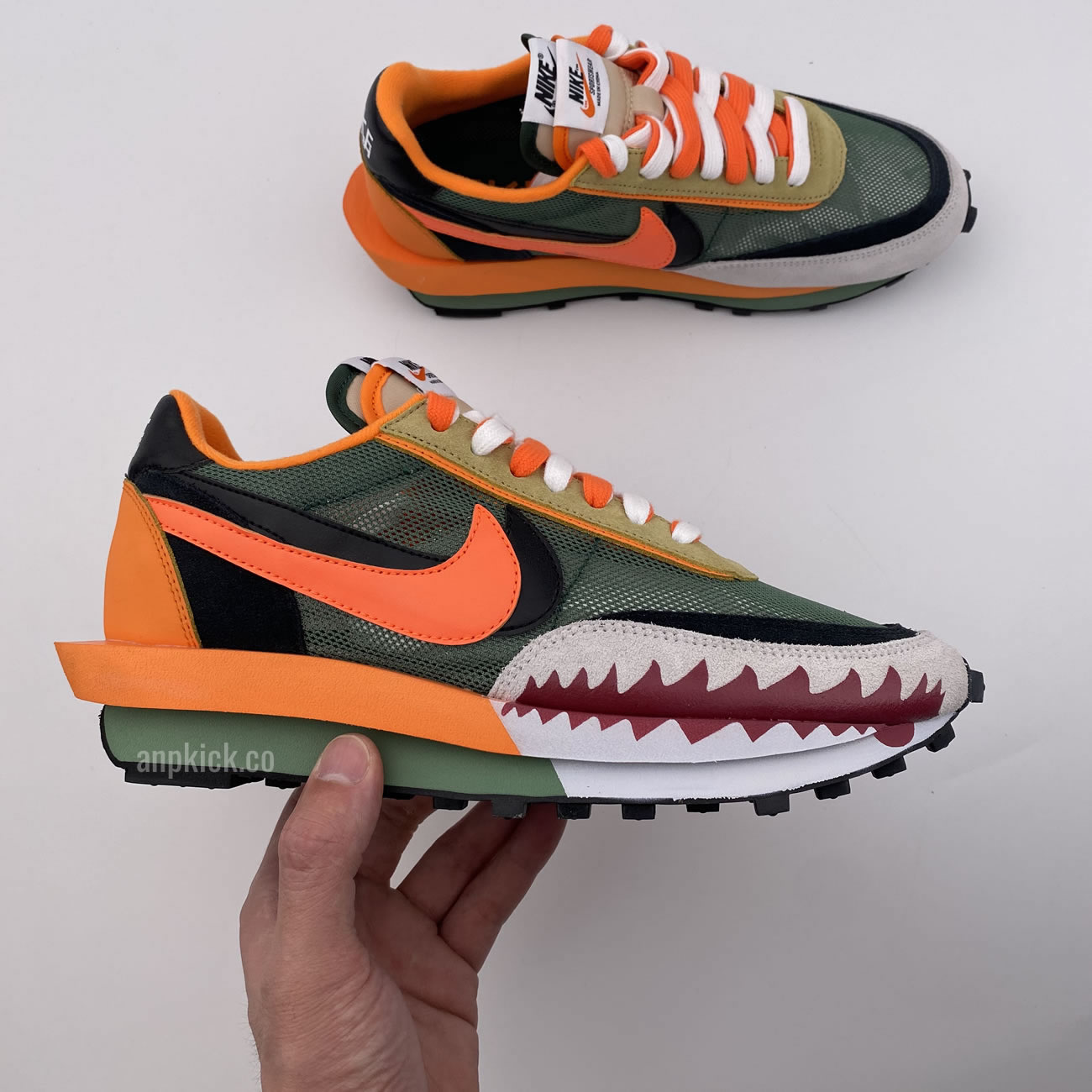 Bape Shark Mouth Sacai Nike Ldv Waffle Custom Shoes Bv0073 007 (9) - newkick.cc